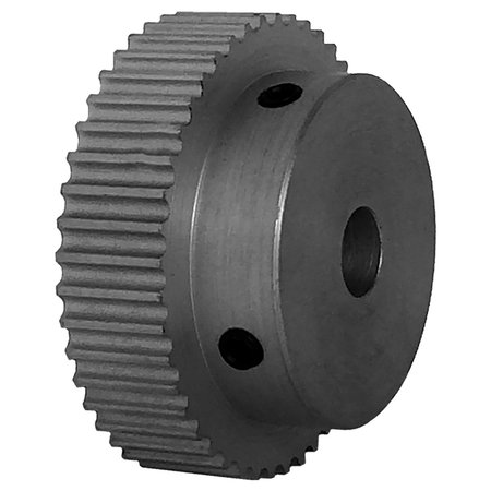 B B MANUFACTURING 45-3P06-6A4, Timing Pulley, Aluminum, Clear Anodized,  45-3P06-6A4